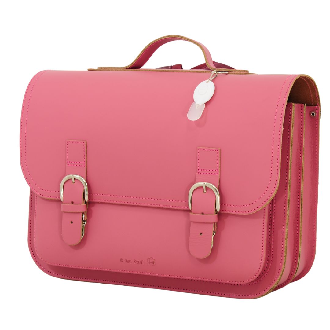 boekentas own stuff roze