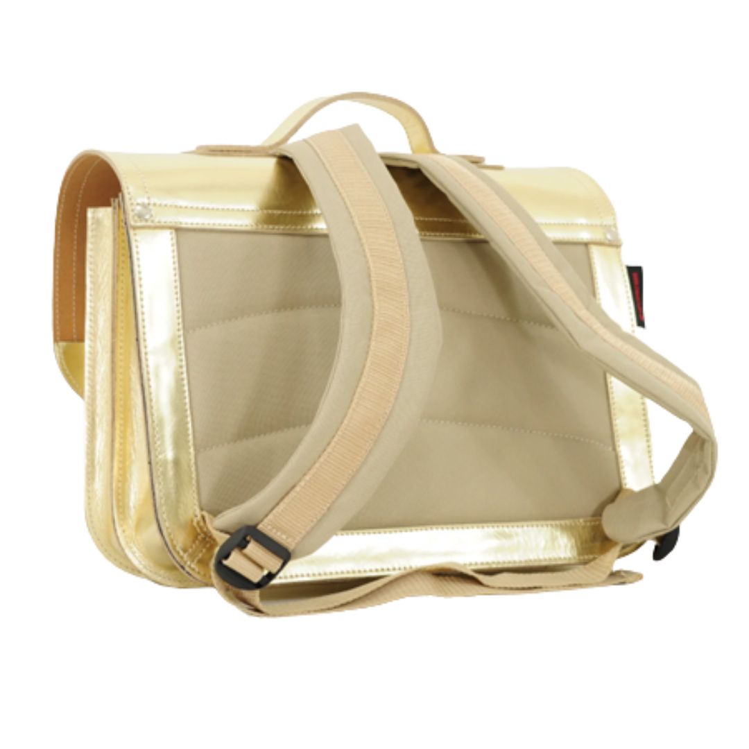 gouden boekentas own stuff