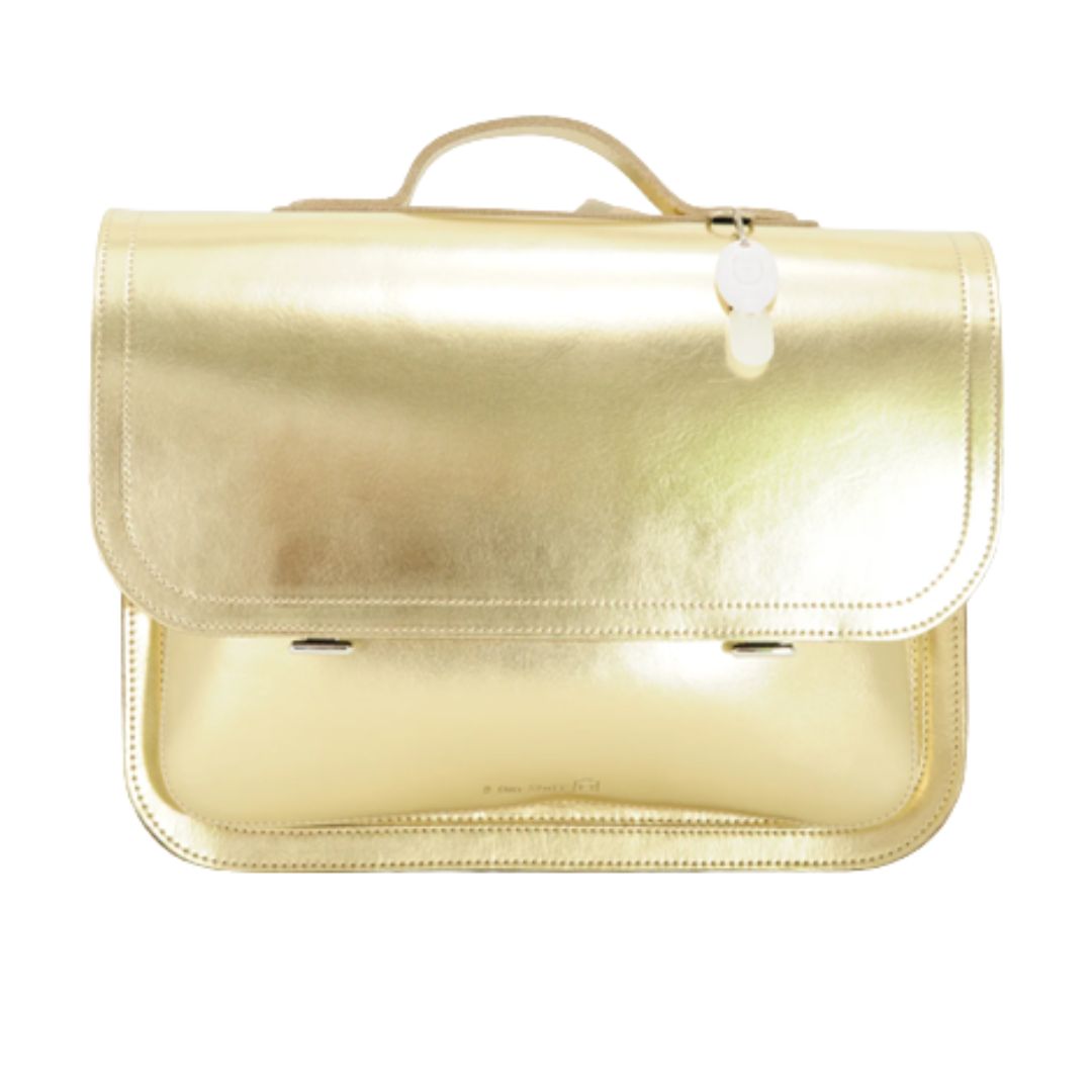 gouden boekentas own stuff
