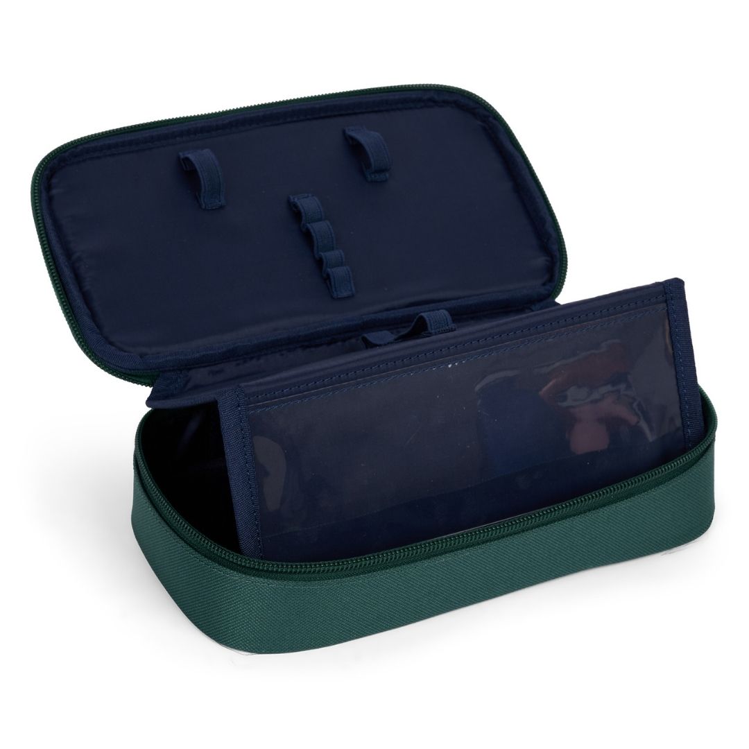 etui voor pennen groen