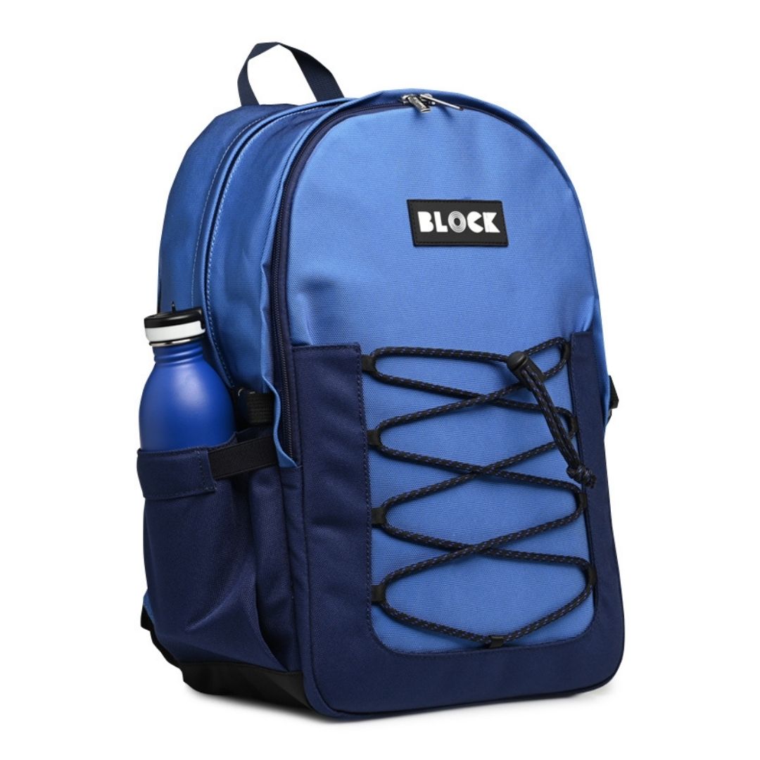 blauwe rugzak