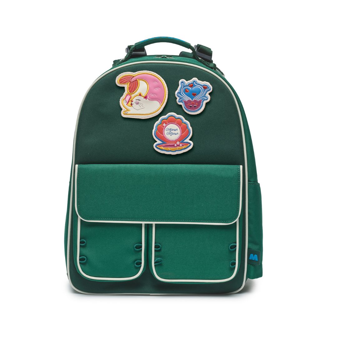 Rugzak eerste leerjaar groen Moodbag
