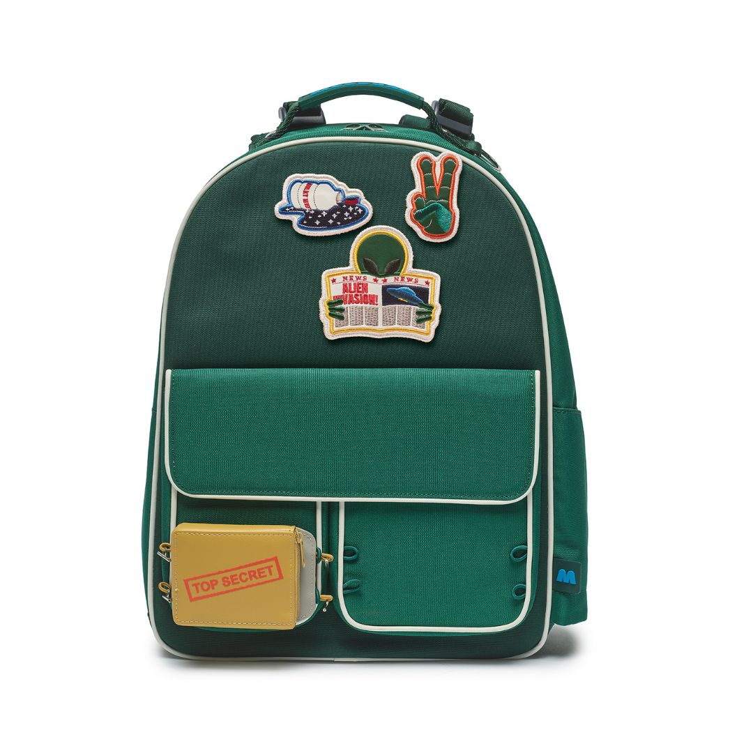 Rugzak eerste leerjaar groen Moodbag
