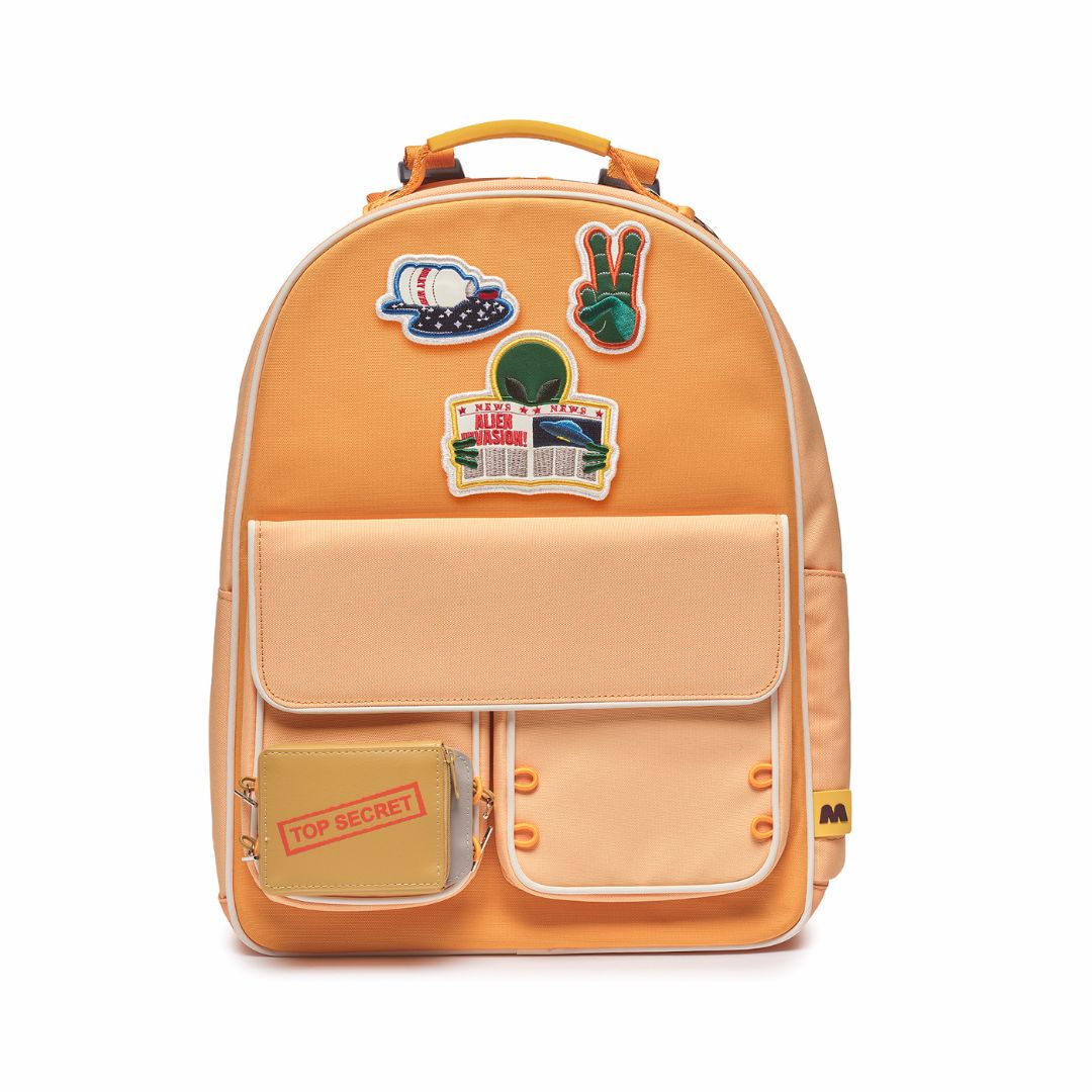 Moodbag rugzak eerste leerjaar geel
