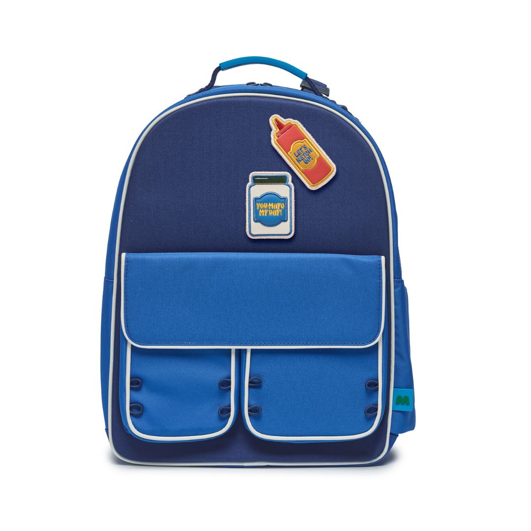 Moodbag rugzak eerste leerjaar blauw
