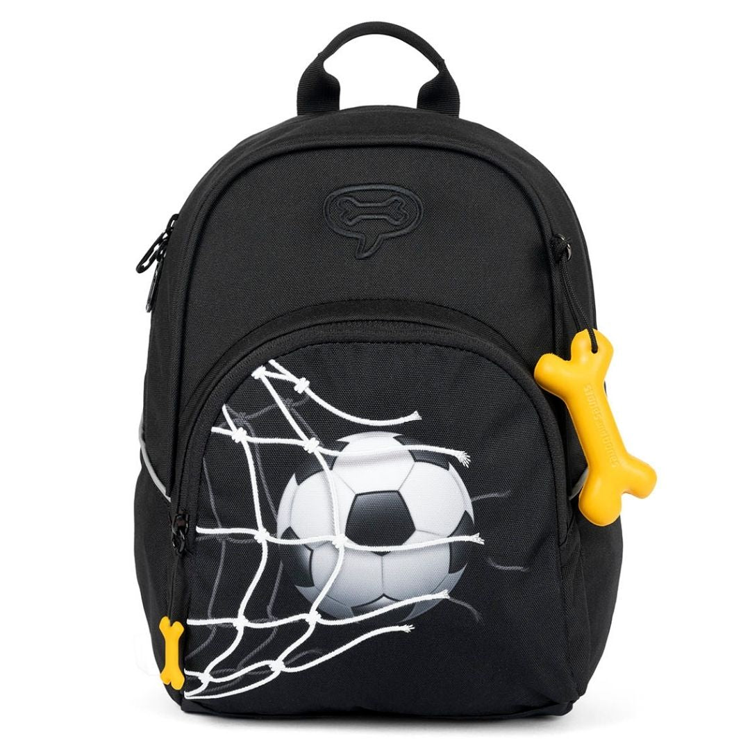 kleuterrugzak met voetbal stones and bones