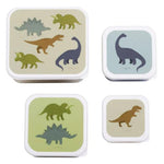 Lunchbox/Snackbox - Dino - Set van 4
