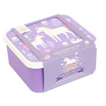 Lunchbox/Snackbox - Unicorn Dreams - Set van 4