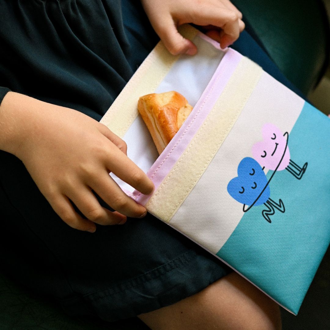 Boterhamzakje The Cotton Cloud - Dancing Hearts