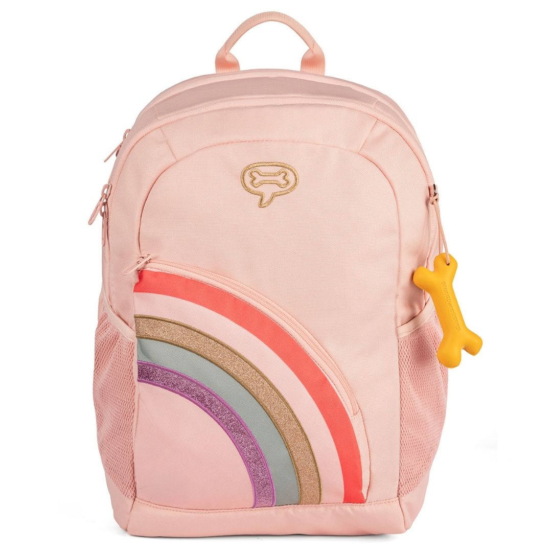 rugzak eerste leerjaar met regenboog stones and bones