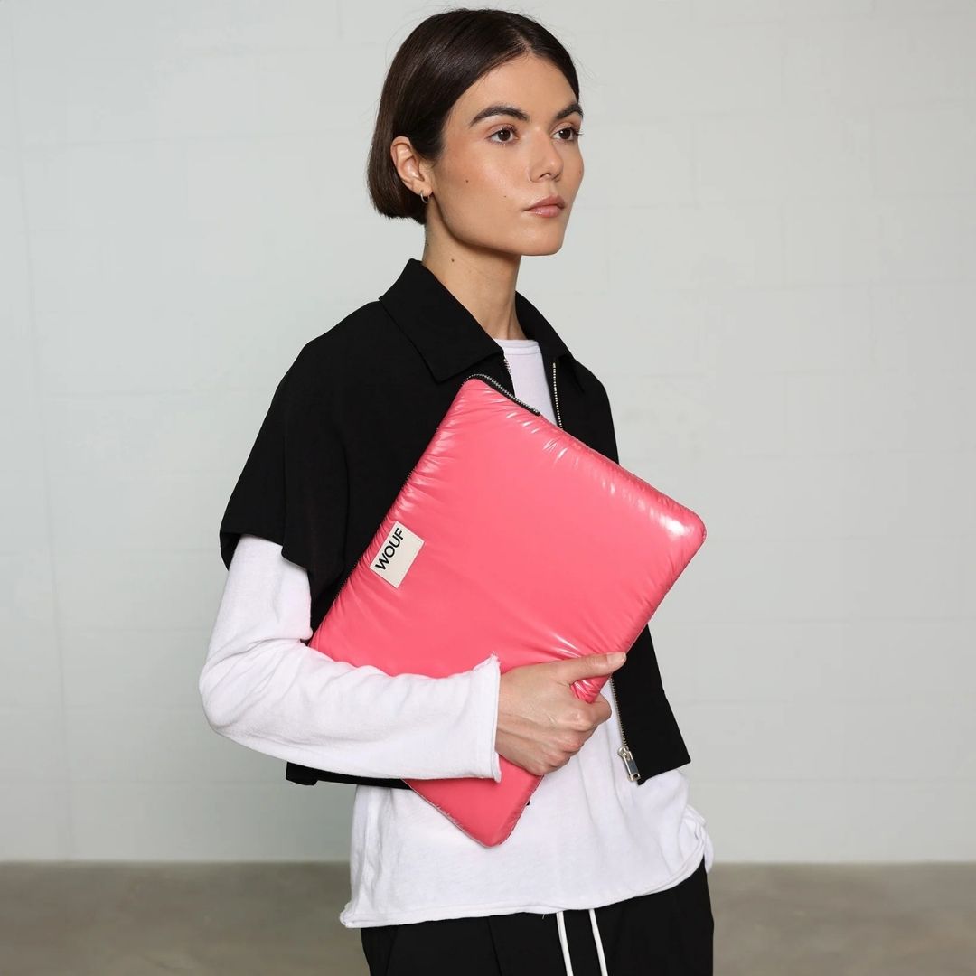 laptop sleeve pink