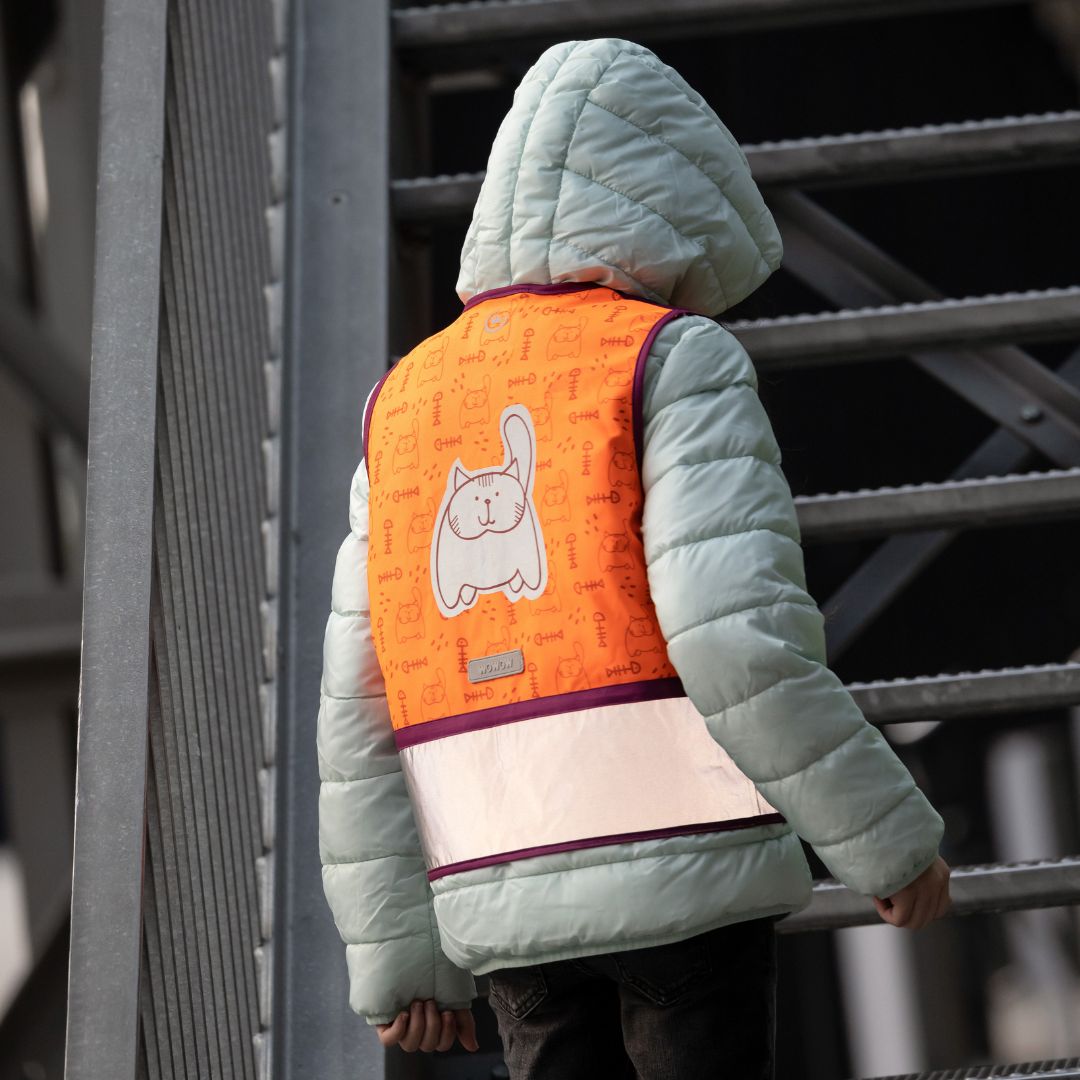 Wowow Zippy Jacket Orange Cat
