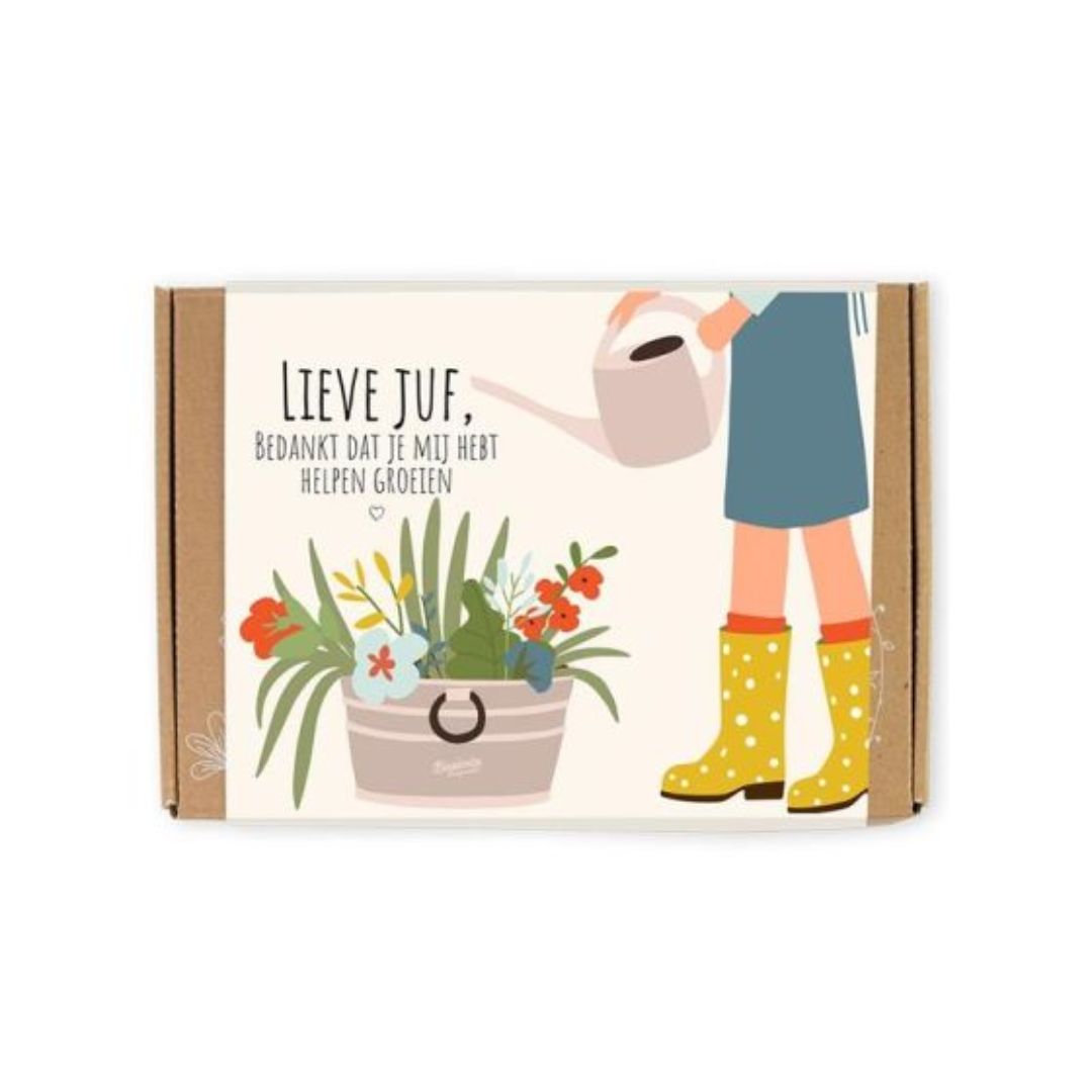 Giftbox Blossombs "Lieve juf"