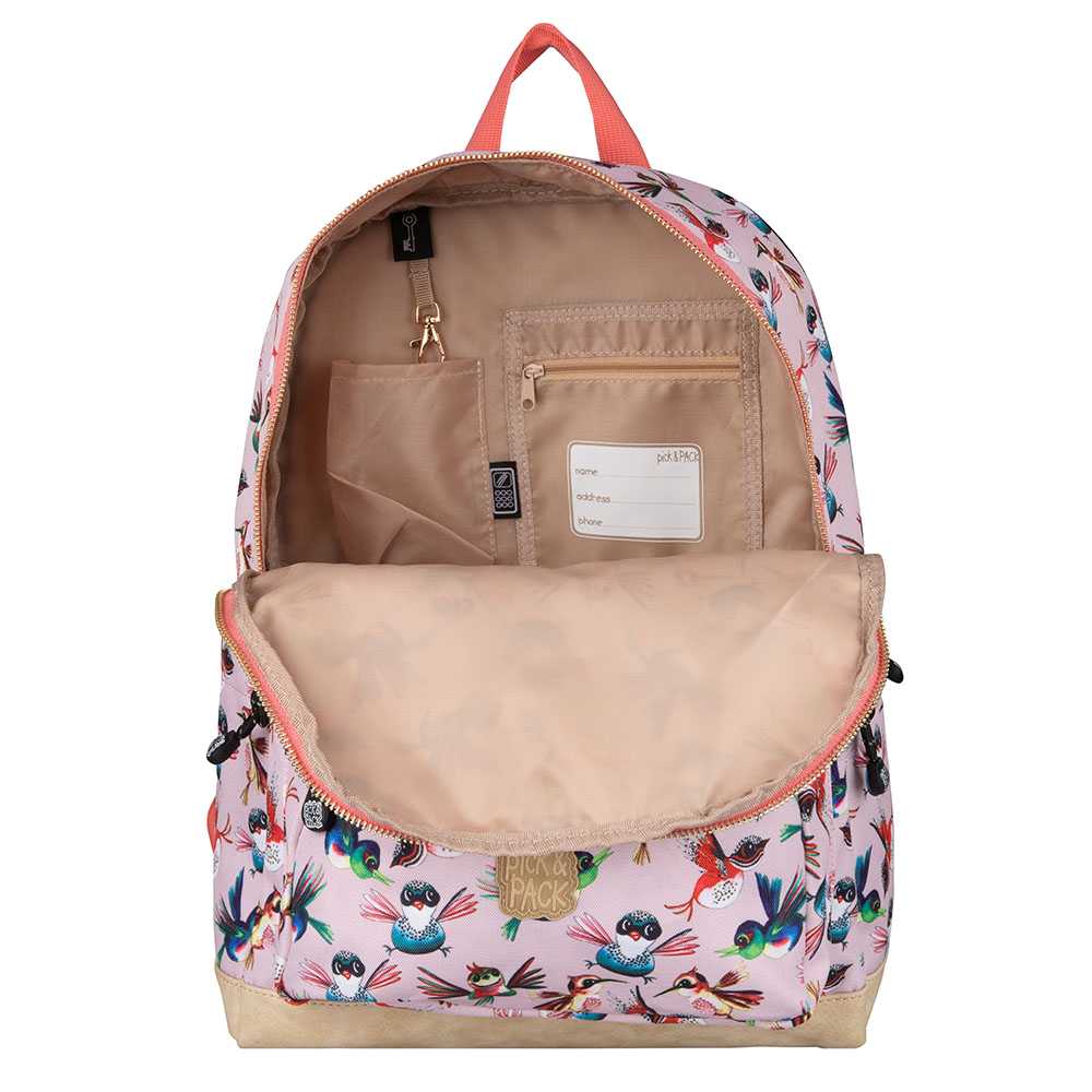 Meidenrugzak met opbergruimte voor laptop en tablet