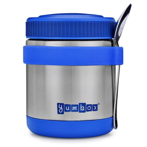 thermospot of lunchbeker roestvrij staal blauw